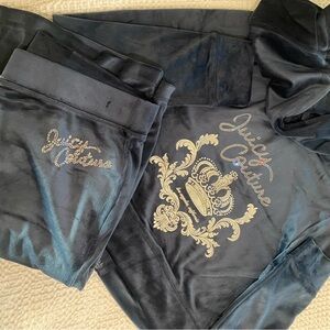 NWT Juicy Couture Royal Blue Crown Tracksuit